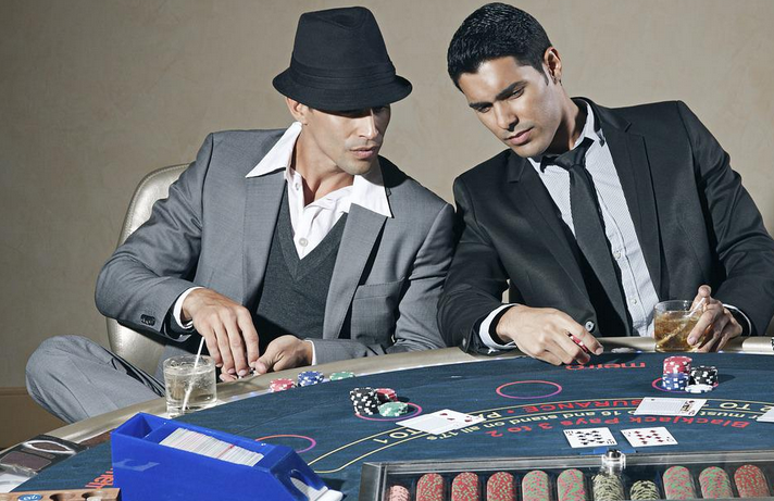 playing poker